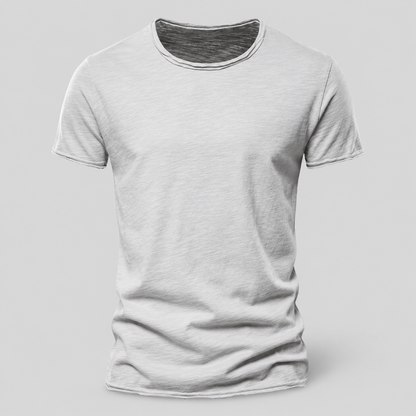 Porto – Men’s Textured Cotton T-Shirt