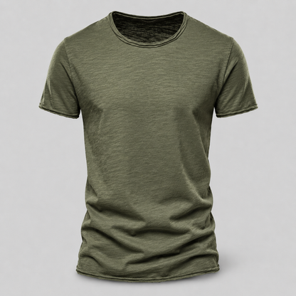 Porto – Men’s Textured Cotton T-Shirt
