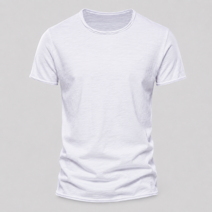 Porto – Men’s Textured Cotton T-Shirt