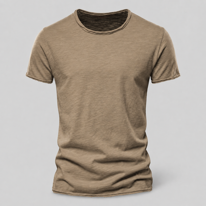 Porto – Men’s Textured Cotton T-Shirt