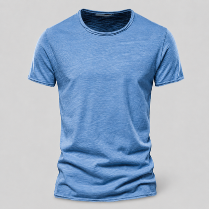 Porto – Men’s Textured Cotton T-Shirt