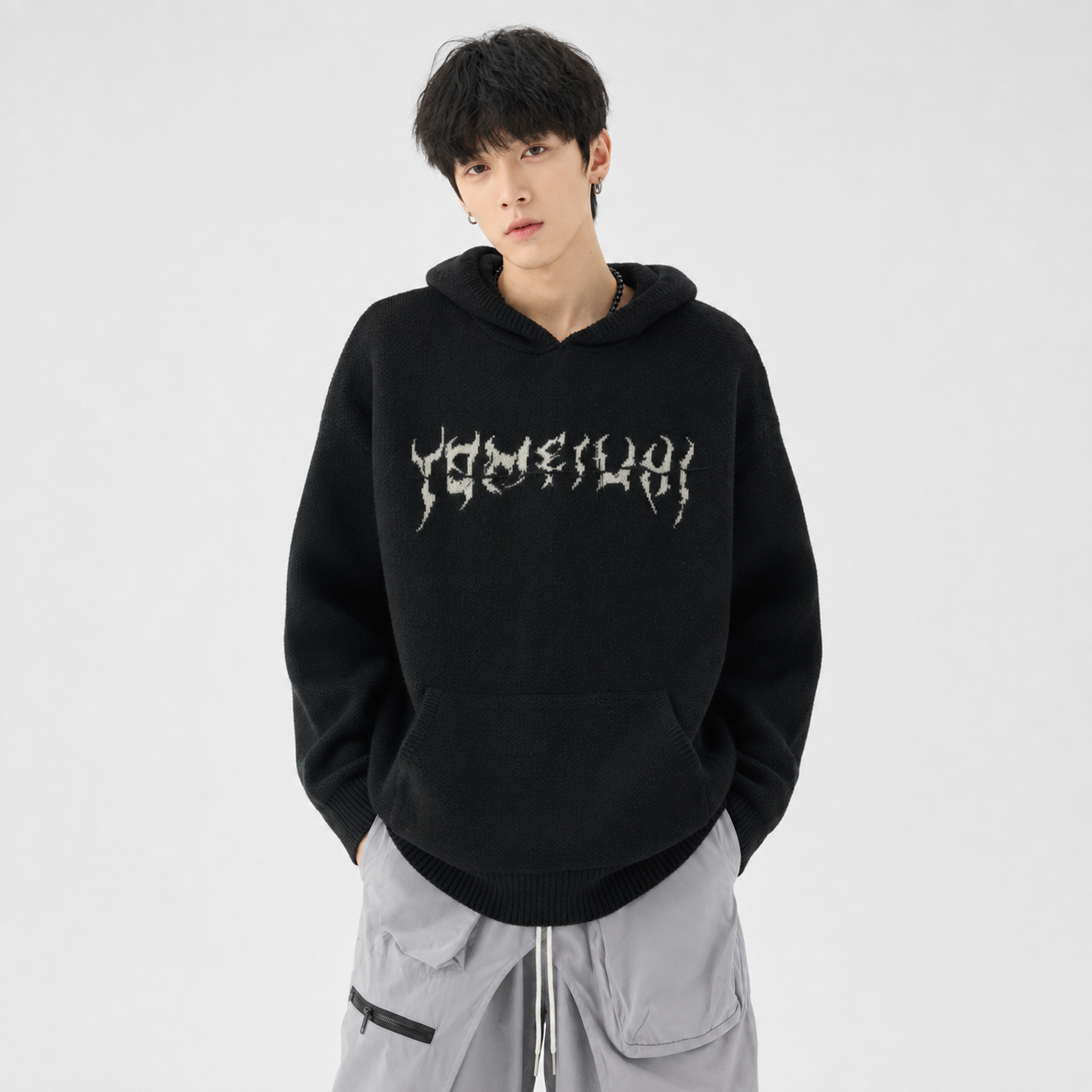 Vertebra Knit Hoodie